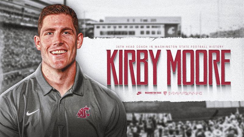 Kirby Moore Named Washington State Head Football Coach