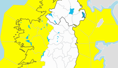 Rainfall warning for Cork and Kerry upgraded to status orange