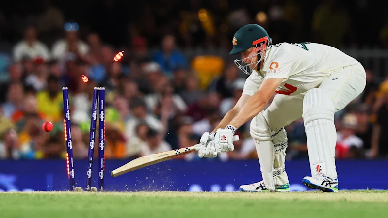 Australian all-rounder Cameron Green admits embarrassment at ugly Brisbane dismissal