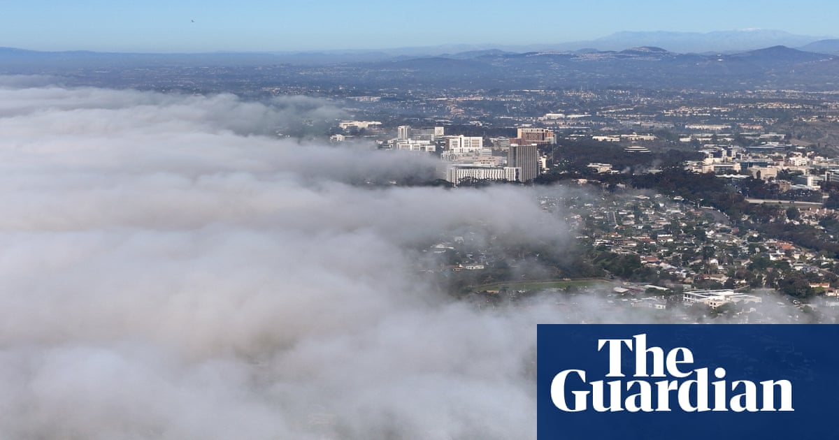 Satellite images show huge fog formation haunting central California | California