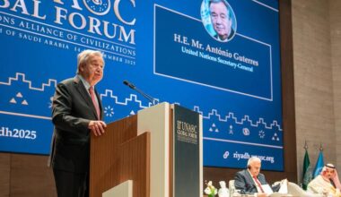 Dialogue is ‘not naïve – it’s necessary’ as global divisions deepen, UN Riyadh forum hears