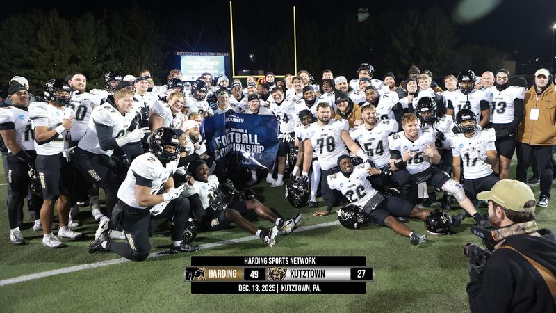 McKinney Bound: Miller’s 4 TDs, Keylon’s Historic Win Power Harding Past Kutztown into National Championship