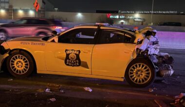 Indiana State Trooper Keith Martin struck by impaired driver for 3rd time in four years near Indianapolis