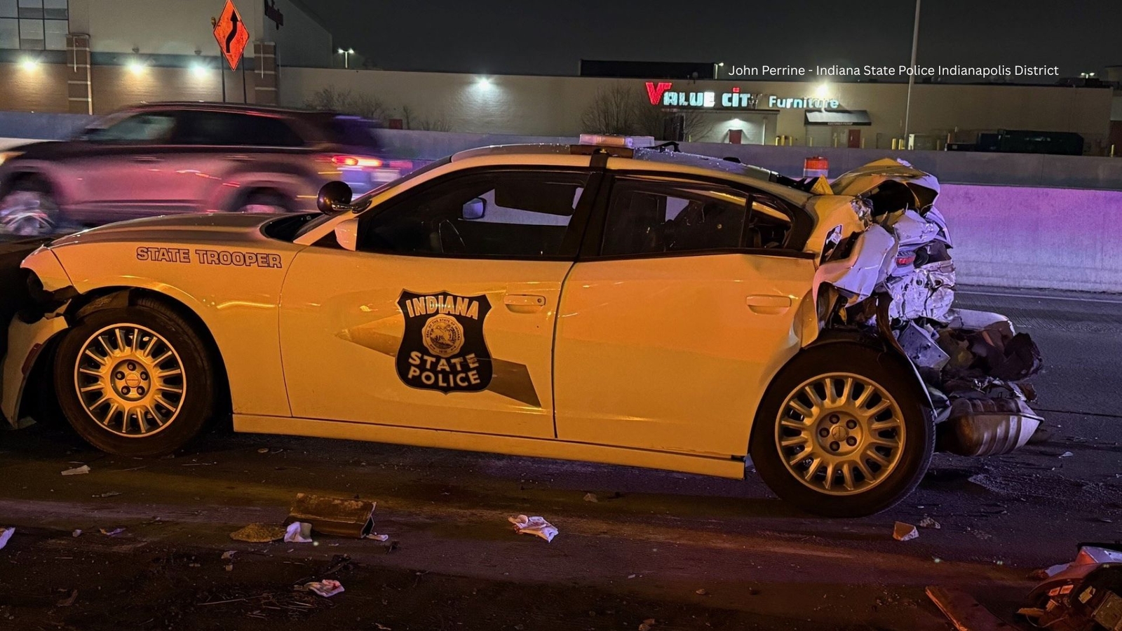 Indiana State Trooper Keith Martin struck by impaired driver for 3rd time in four years near Indianapolis