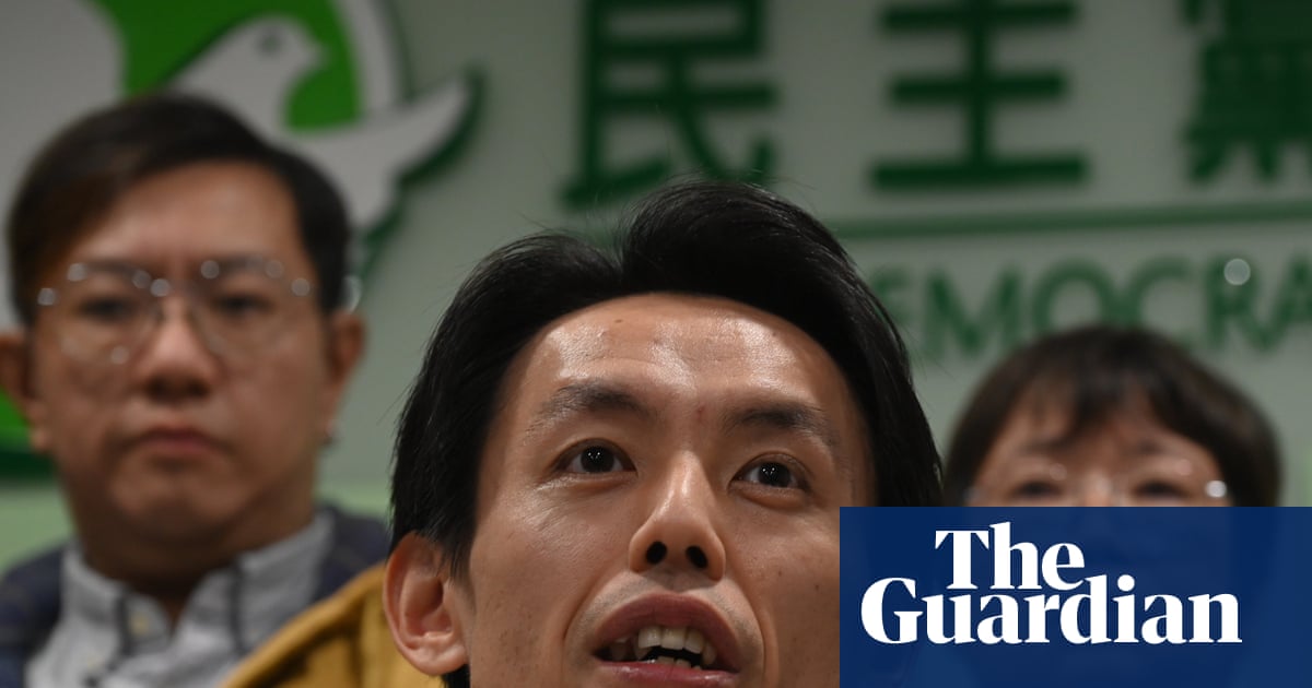 Hong Kong’s last major opposition party disbands amid Chinese pressure | Hong Kong