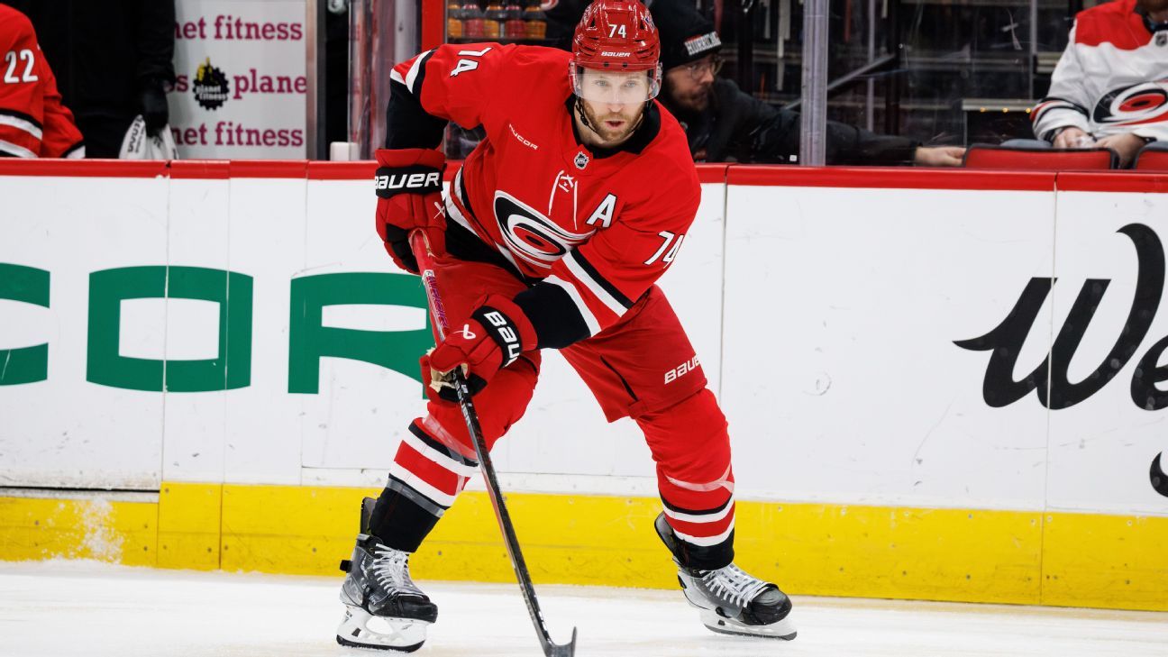 Jaccob Slavin returns in Hurricanes' win, eyes Olympics