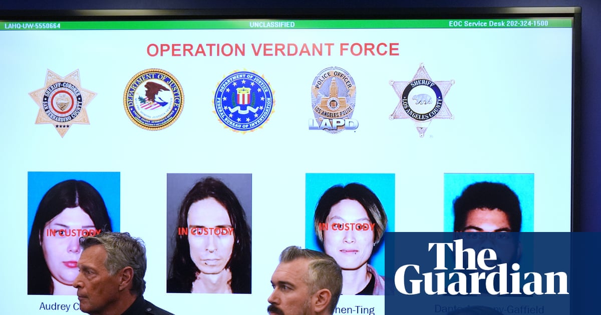 Four arrested for allegedly plotting New Year’s Eve terror attacks near LA, say officials | Los Angeles