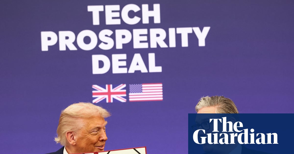 US puts £31bn tech ‘prosperity deal’ with Britain on ice | Trade policy