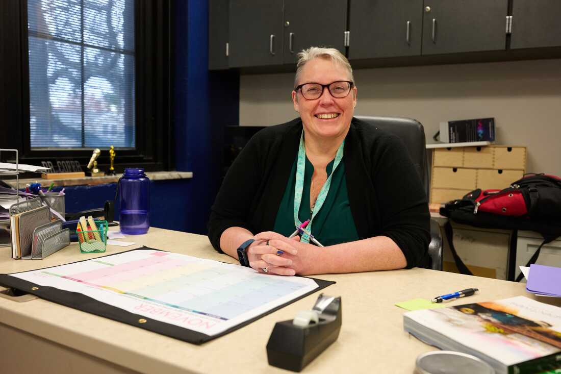 In Cleveland, English teacher Carrie Cofer says educators will need to adapt to AI by changing how they teach and assess student learning.