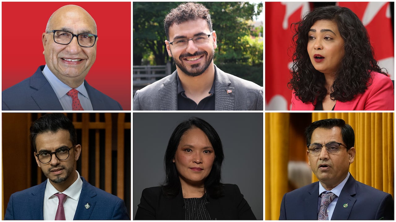 headshots of the six mps 