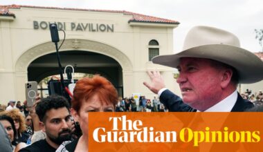 At the Bondi vigil, Pauline and Barnaby turned tragedy into opportunism. It is inexcusable | Julianne Schultz