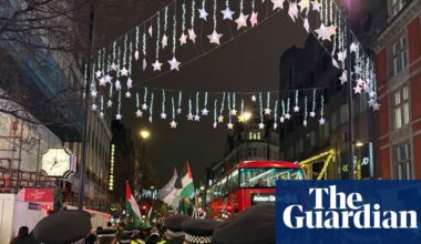 Met police and GMP pledge crackdown on ‘intifada’ chants at Gaza war protests | Police