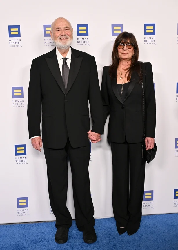 Rob Reiner with his wife Michele Singer