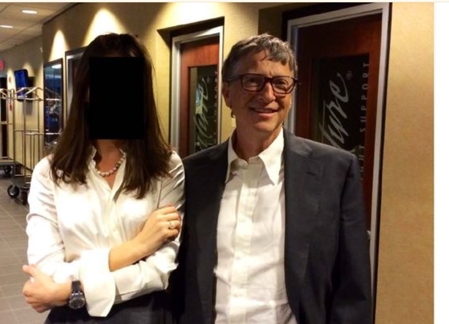 Image from the Epstein files released by the Dept. of Justice