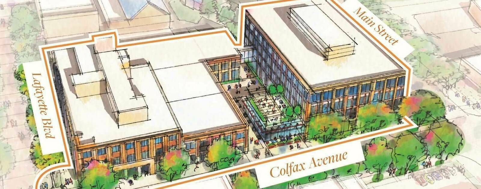 South Bend, Ancora, Notre Dame launch Colfax Corner project to advance downtown innovation district and drive high-skill jobs | News | Notre Dame News