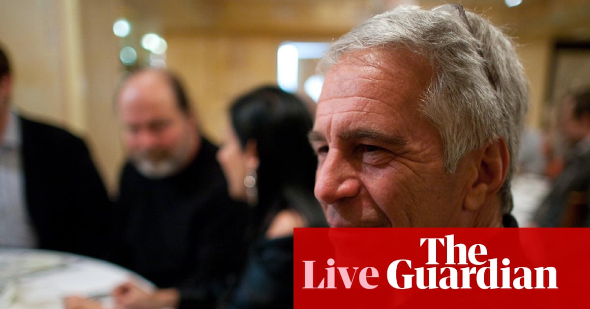 Trump’s justice department reportedly racing to redact documents ahead of deadline to release Epstein files – live | Jeffrey Epstein