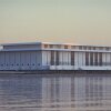 The Kennedy Center in a photo taken along the Potomac River in an undated photo.