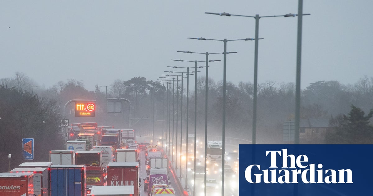 UK’s roads and airports brace for busiest Christmas getaway on record | Transport