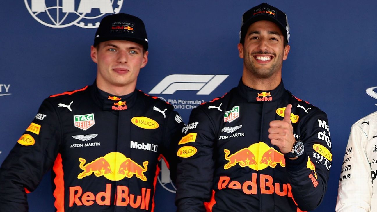 Max Verstappen to use No. 3 after Daniel Ricciardo approval - sources