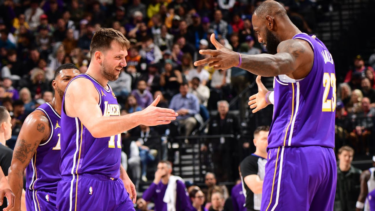 Doncic carries Lakers, pokes holes in 45-point triple-double