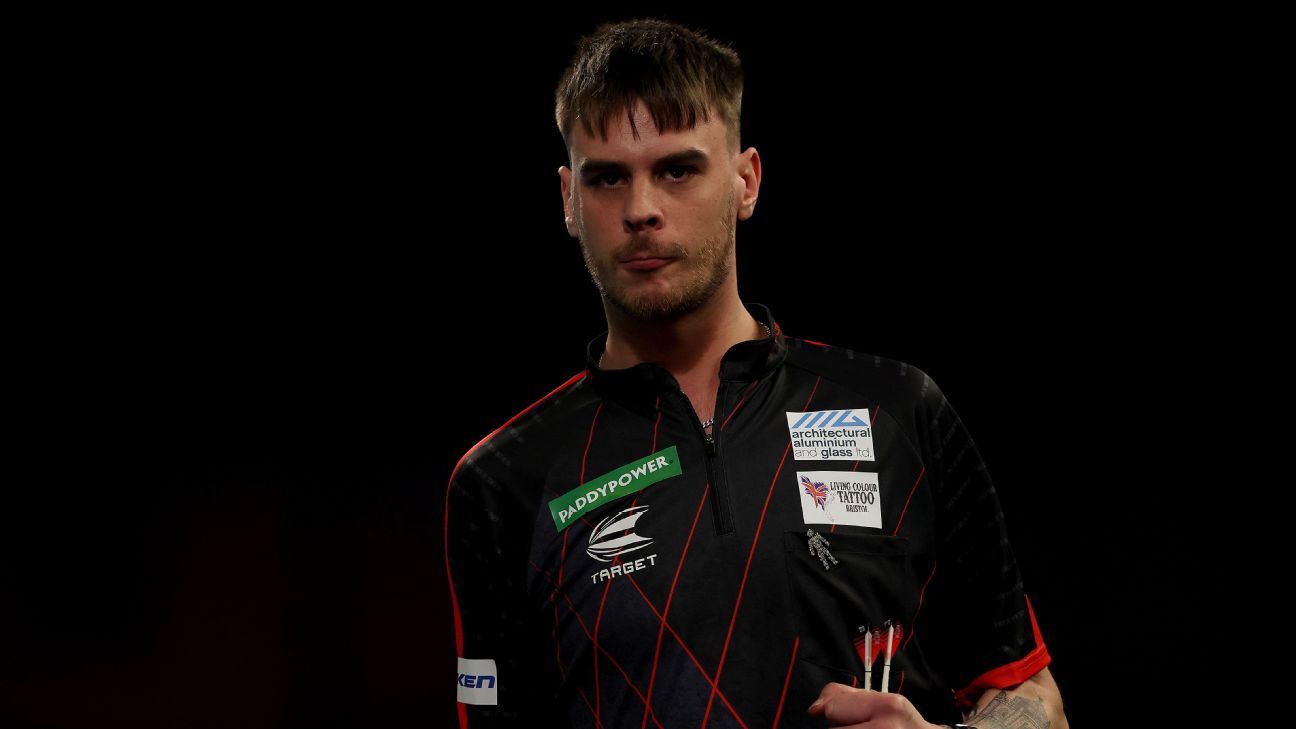Dom Taylor withdrawn from World Darts Championship after failing drugs test