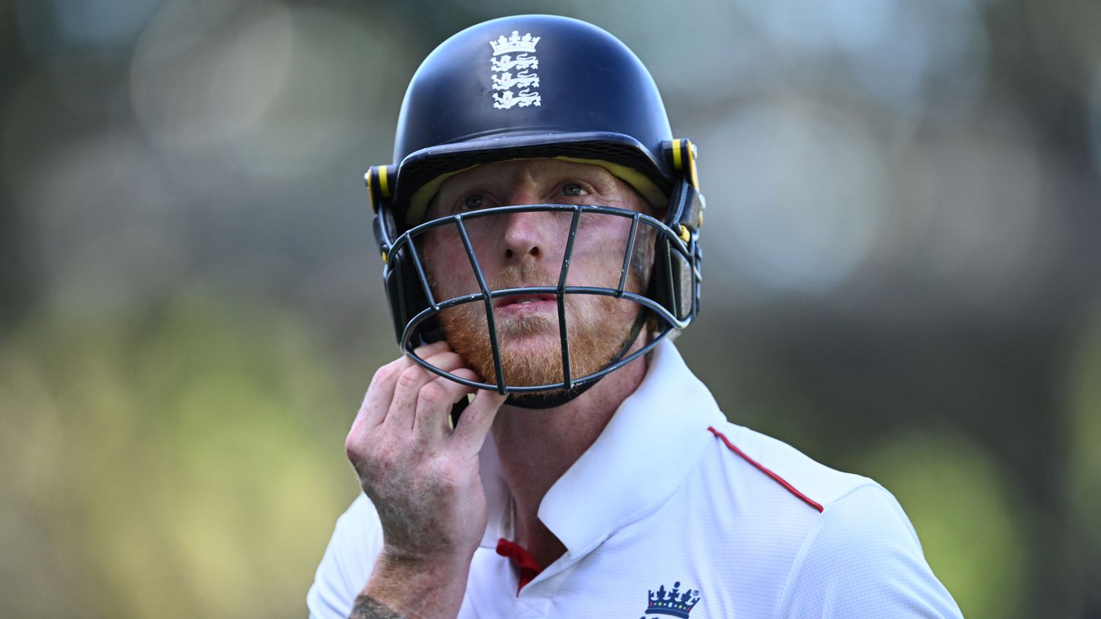 Ben Stokes was bowled by Nathan Lyon in the evening session on day four of the third Ashes Test at Adelaide