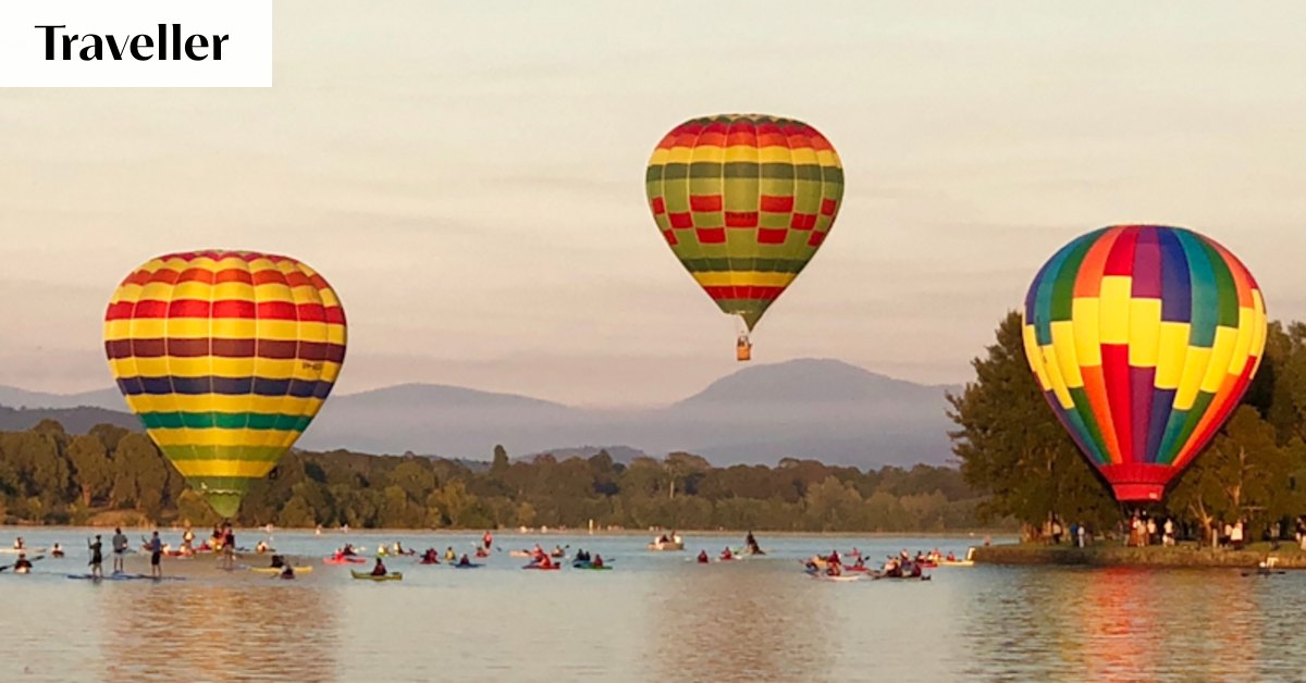 Which Australian city is home to Lake Burley-Griffin?