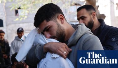 Israeli troops kill six Palestinians sheltering in Gaza school, say hospital chiefs | Gaza
