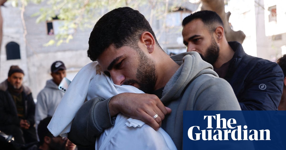 Israeli troops kill six Palestinians sheltering in Gaza school, say hospital chiefs | Gaza