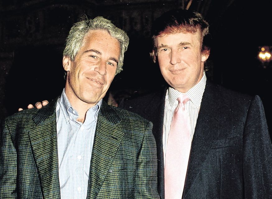 Jeffrey Epstein and then-real estate developer Donald Trump in 1997. Photo: Getty