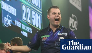 Former champion Michael Smith crashes out of PDC world darts against Zonneveld | PDC World Championships