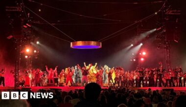 Crowds celebrate Bradford's City of Culture year finale