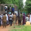 Sudanese, who have recently returned from being displaced, queue to receive humanitarian aid in Ombada, west of Omdurman on August 24, 2025. The Sudanese army, at war with the paramilitary Rapid Support Forces (RSF) since April 2023, recaptured Khartoum state in May, but widespread hunger continues to grip the heart of Africa's third-largest country.
