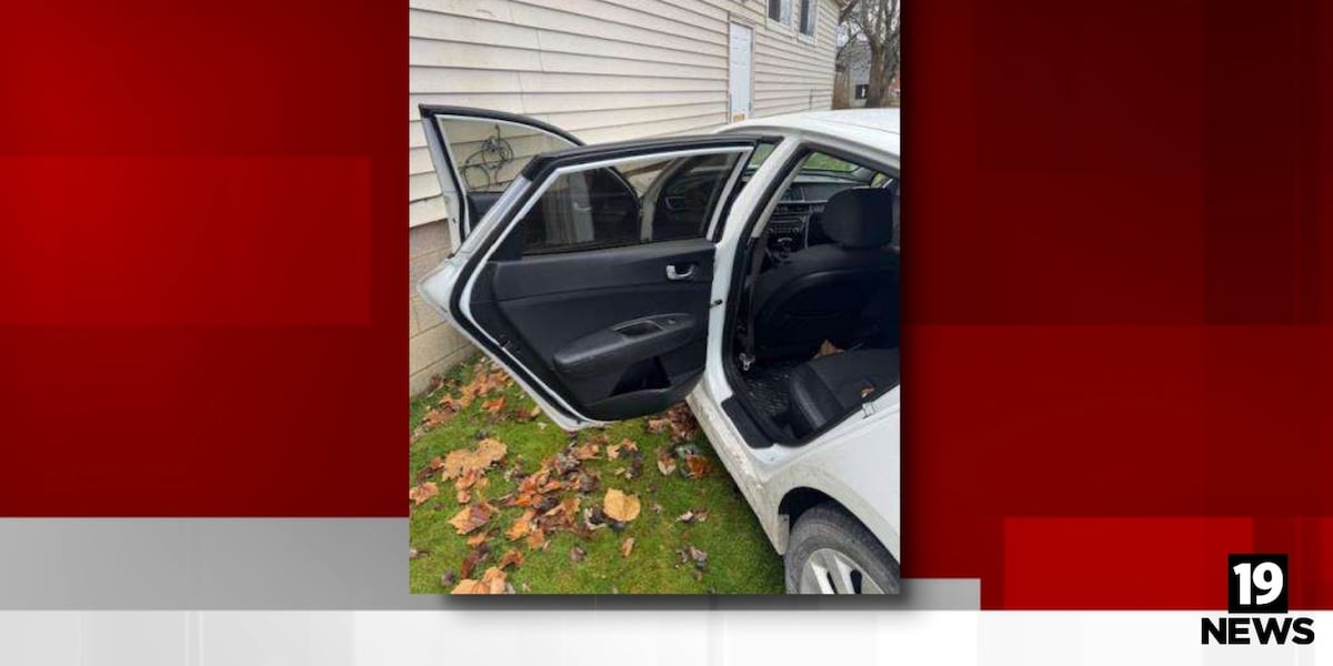 3 kids steal and crash car into home after watching YouTube tutorials: Newburgh Heights Police
