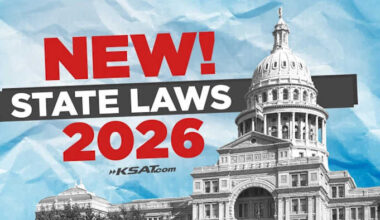 New Texas laws going into effect on Jan. 1, 2026