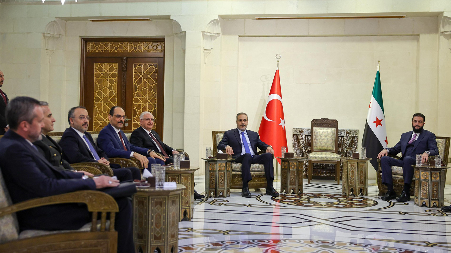 Turkish Security and Diplomatic Chiefs Visit Damascus to Review Ties One Year After Assad’s Ouster