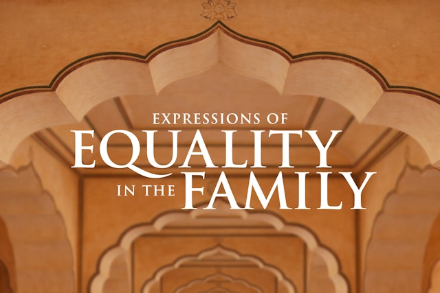 Short film: “Expressions of Equality in the Family”