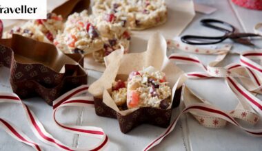 The story of the classic White Christmas slice