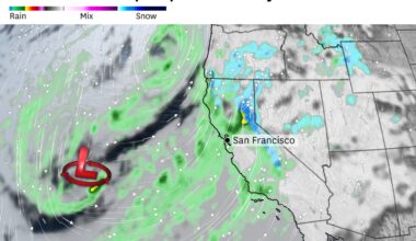 When dangerous wind and rain will hit