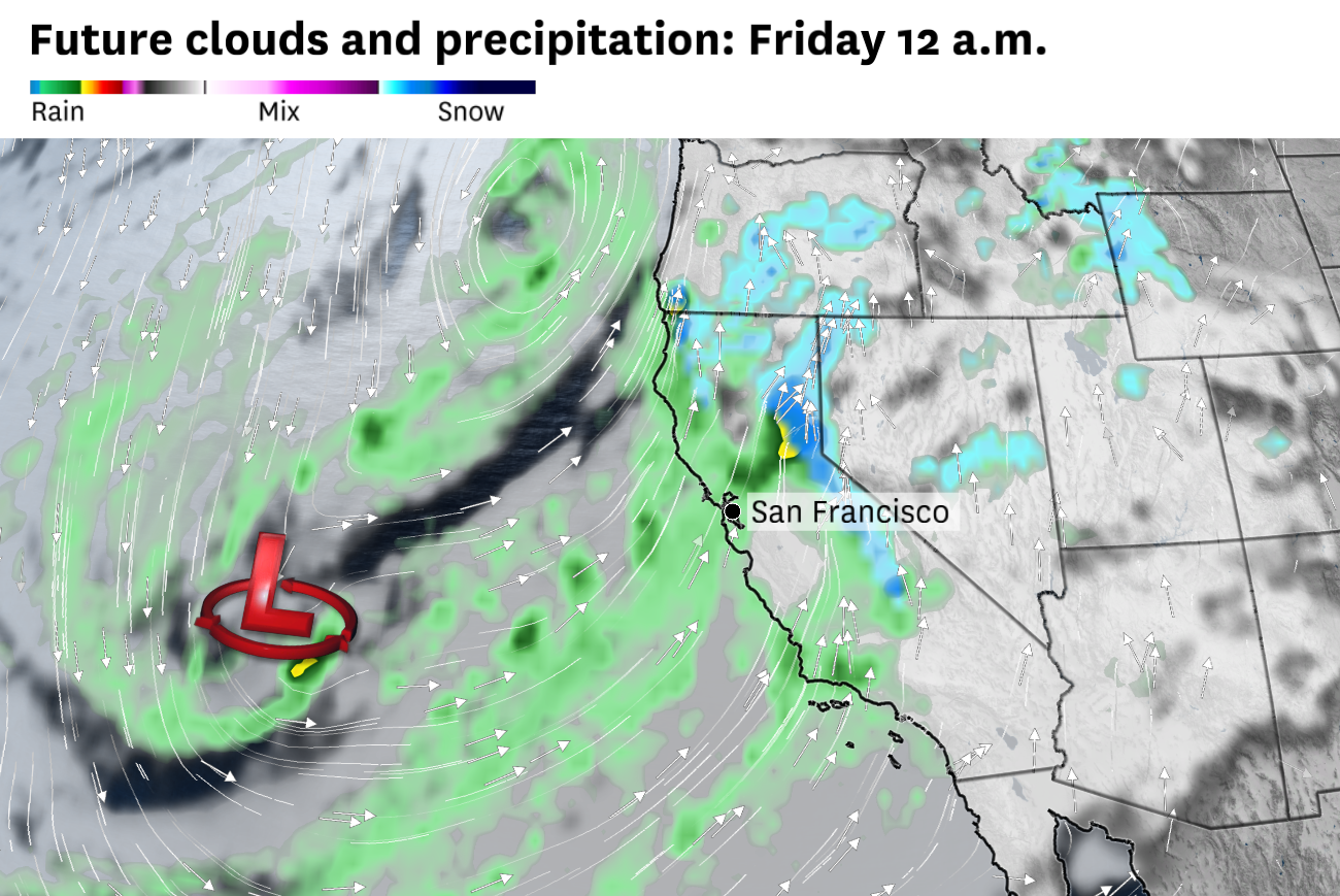 When dangerous wind and rain will hit