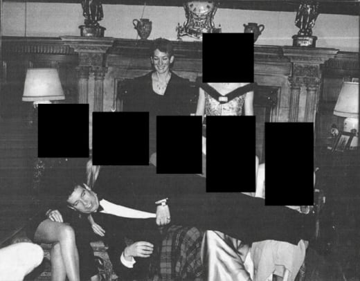 Disgraced former prince, Andrew Mountbatten-Windsor, is pictured in an undated photo released as part of the Epstein files.