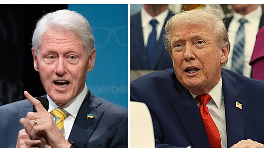 Trump and Bill Clinton.