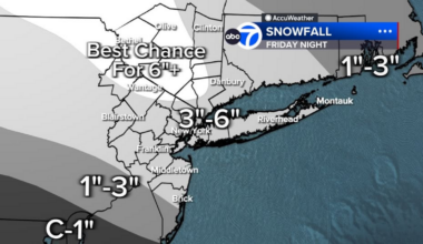 Storm to bring widespread snow, mix across NYC, Tri-State area Friday night into Saturday morning