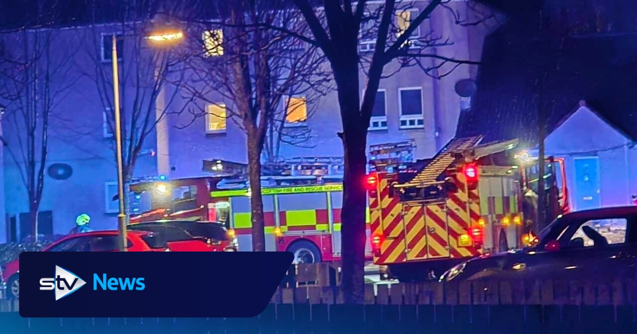 Man and dog die in Christmas Eve fire in Glenrothes as police launch investigation