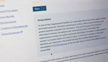 Uncovered million more documents potentially related to Jeffrey Epstein: US Department of Justice