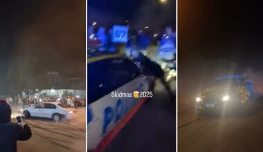 Several arrested after police shutdown ‘Perth Skidmas’ hoon event