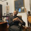 The Rev. Ajani Gibson in his office in New Orleans.