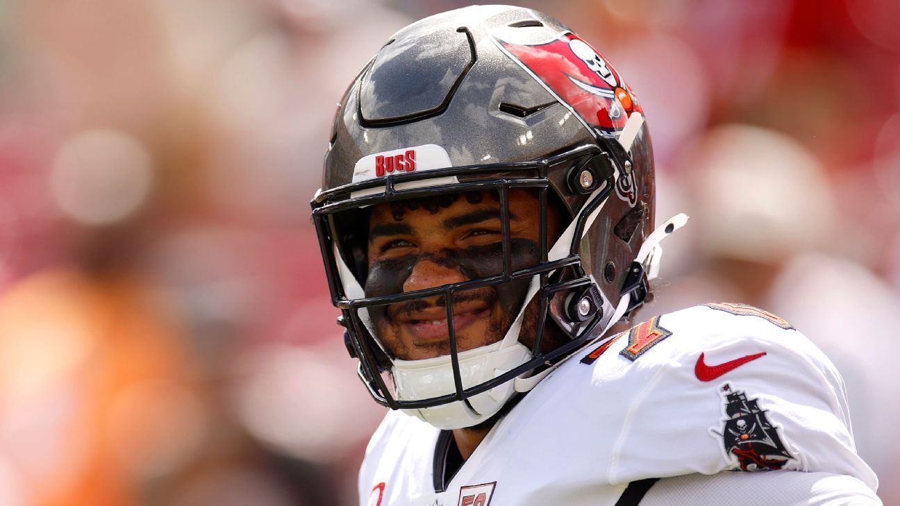 Bucs All-Pro left tackle Tristan Wirfs out vs. Dolphins