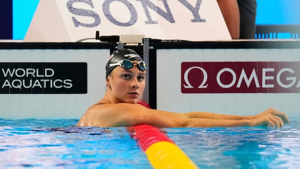 Swimmer Summer McIntosh again named The Canadian Press female athlete of the year