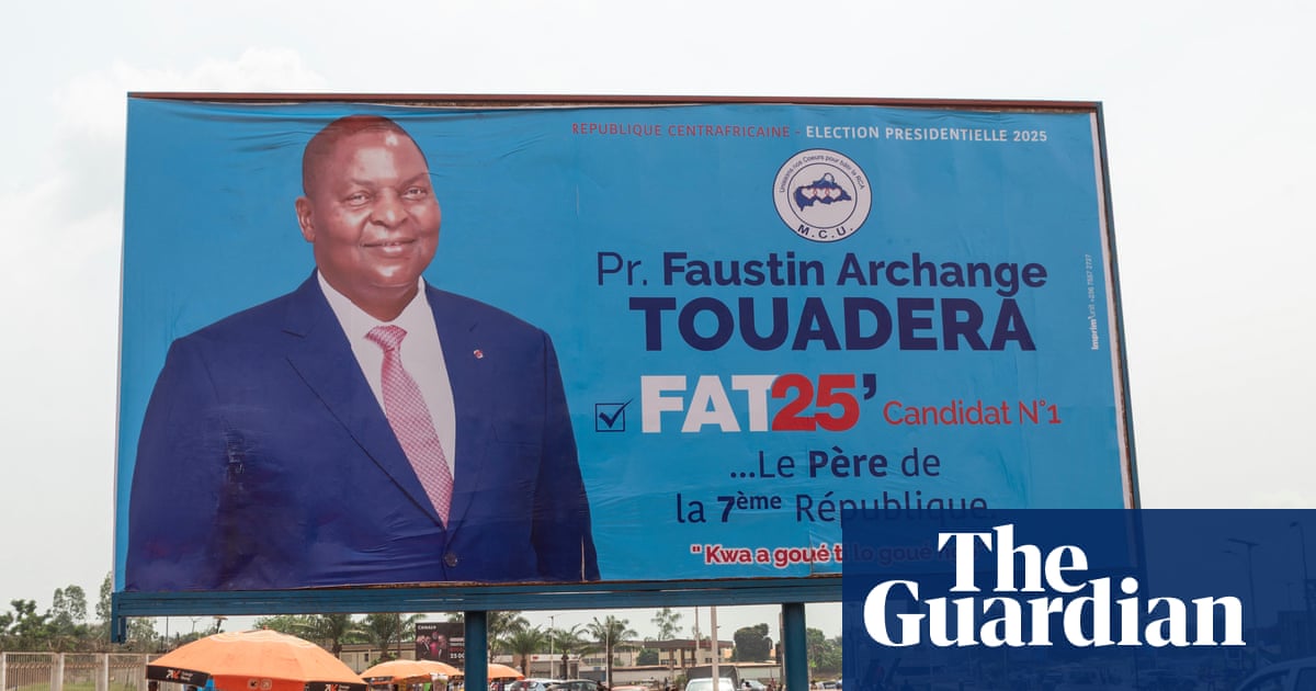 Central African Republic goes to polls as president seeks third term | Central African Republic